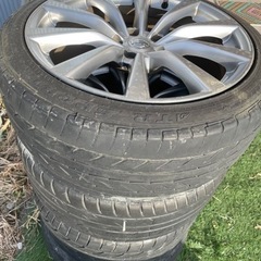 タイヤホイール４本　225/45/19  アルミ