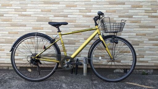 中古自転車 7段変速 700×32C （ノーマルライト） 軽整備済み 安い 防犯登録 町田市 麻生区 神奈川 056ky