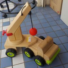 ID041840　木製の車のおもちゃ