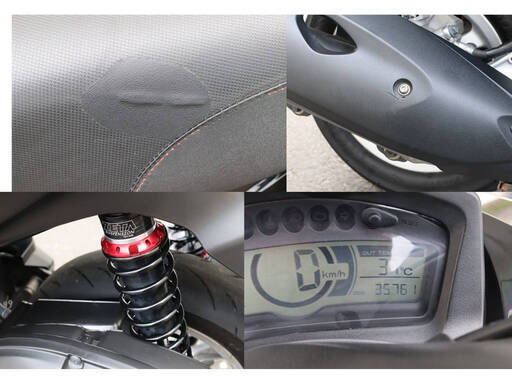 中古　トリシティ125　ルーフシールド付き