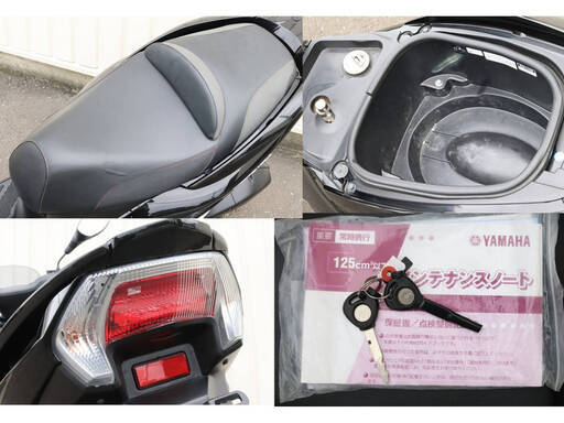 中古　トリシティ125　ルーフシールド付き