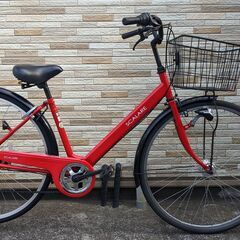 中古自転車 6段変速 27インチ （LEDオートライト） 軽整備...