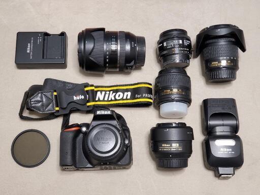 【値下げしました】 Nikon D5500 ズームキット 一眼レフ ＋ 高性能レンズ ＋ その他