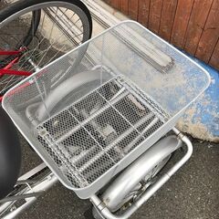 ☆ｶﾅﾘｰ 大人用三輪車ｼﾙﾊﾞｰ18ｲﾝﾁ ｽｲﾝｸﾞ