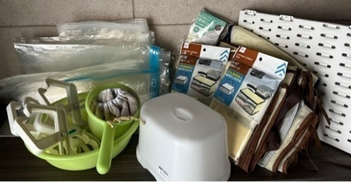 【本日最終】ニトリ他　バス・洗濯・収納用品セット