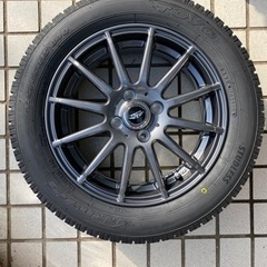 スタッドレスタイヤ&アルミホイール 175/65R15 4本