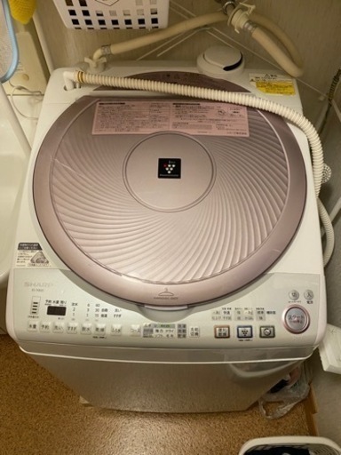洗濯乾燥機　SHARP ES-TX820-P