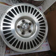 Y32 シーマ 15インチ 純正ホイール センターキャップ付き 4本 当時物