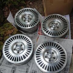 Y32 シーマ 15インチ 純正ホイール センターキャップ付き 4本 当時物