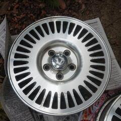 Y32 シーマ 15インチ 純正ホイール センターキャップ付き 4本 当時物