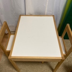 IKEA 子ども用テーブル　キッズデスク　レット