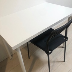 値下げ　IKEA テーブル　チェア　クッション