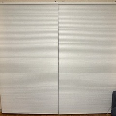美品 IKEA 断熱ブラインド 2セット 100×210cm H...