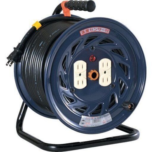 日動 コードリール NF-504D 50m 屋内用  コンセント数：4 コンセント仕様：2P・15A・125V