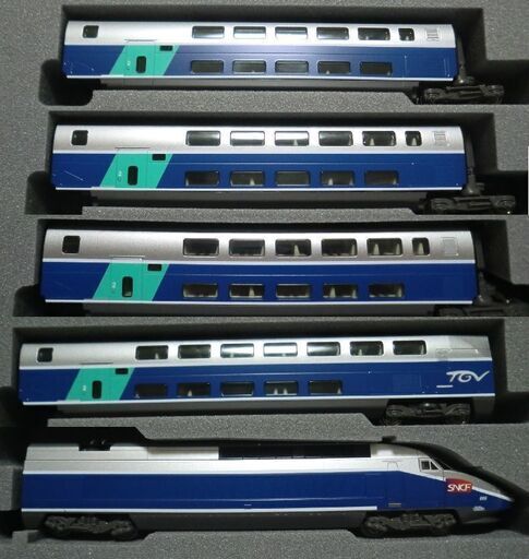 Nゲージ KATO TGV Reseau Duplex (レゾ・デュープレックス) 10両セット