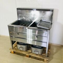 山口)下松市より　2槽式フライヤー　TGFL-105CW　タニコー　BIZKA14H