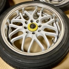 商談中、レーシングスパルコ15インチ7Jタイヤ付き中古