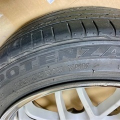 商談中、レーシングスパルコ15インチ7Jタイヤ付き中古