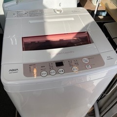 ☆白石店☆ Haier ハイアール AQUA AQW-KS60B 2014年製全自動洗濯機