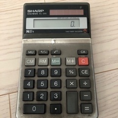 SHARP  電卓機　EL-395 