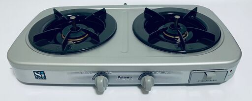 【美品】Paloma(パロマ) テーブルコンロ フッ素トッププレート 都市ガス用 PA-28F 12A