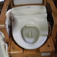 TOTO ウォシュレット付ポータブルトイレ