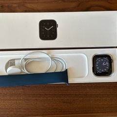 【美品】Apple Watch SE 44mmスペースグレイ M...