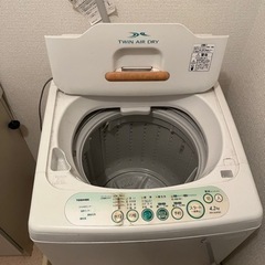 洗濯機TOSHIBA 2009年式