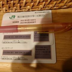 今週で掲載終了 最終値引き JR東日本株主優待 4枚