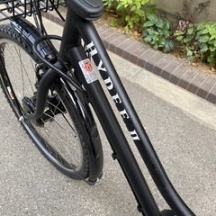 hydee2   2023年式　クロ　ツヤケシ　電動アシスト自転車
