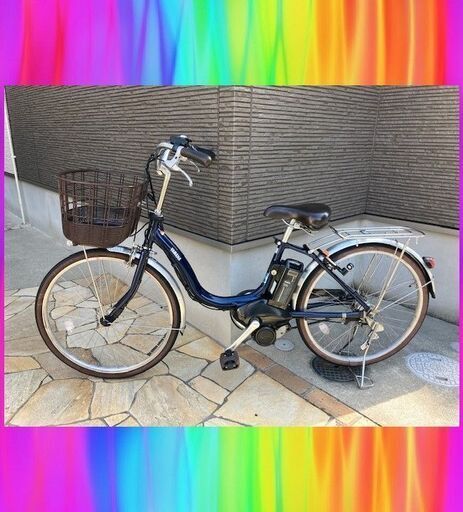 2019バッテリーほぼ新品！8.7Ah　ヤマハ　パスシオンU　24インチ　 電動自転車　電動アシスト自転車   0122r11