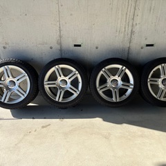 アウディA4アバントタイヤホイールセット 純正17インチアルミ