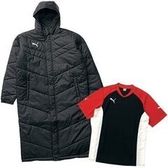 Ｆ04-02 新品 PUMA プーマ 人気の定番商品 トレーニング 6点セット ベンチコート ピステ上下 コンプレッション上下 Tシャツ(半袖) Ｍ