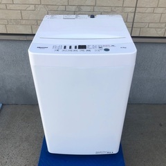 お取引中【超美品】2020年製 ハイセンス全自動洗濯機「HW-E...
