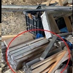 薪（種類画像で判断してください）300kg（軽トラ満タンくらい）