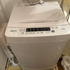 洗濯機　一人暮らし用 50L  ★ほぼ新品