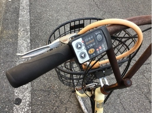 引渡済中古Panasonic 電動自転車 3段ギア付き 20インチ