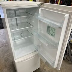 冷蔵庫 2ドア 168L 2014年製 パナソニック NR-B176W 100Lクラス ホワイト Panasonic 冷凍冷蔵庫 一人暮らし 札幌市白石区 白石店 