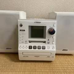 ビクター製　CD,MDコンポ　ラジオ聴けます　動作確認済み