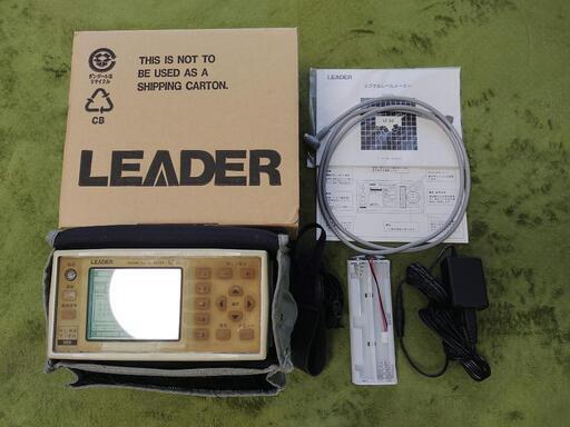 LEADER LF50 シグナルレベルメーター レベルチェッカー 電波測定器 