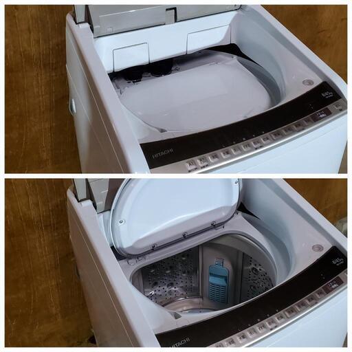 日立 HITACHI 洗濯機 乾燥機 8kgビートウォッシュ2019年製
