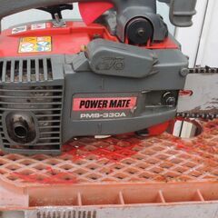 ◆大幅💴⤵️値下げチェンソー　丸山　パワーメイト　PMS-330A　整備済み　完動品