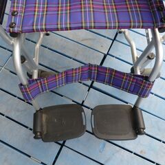 美品☆KAWAMURA カワムラサイクル アルミ製 介助式 車椅子 KAJ-302SB 最大体重100Kg 軽量(約13Kg) 折畳み式 車いす 介護 福祉用具