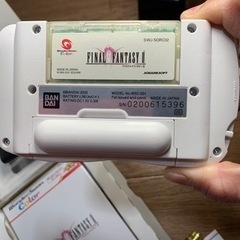 ワンダースワンカラー ファイナルファンタジーⅡ ソフト3つ付