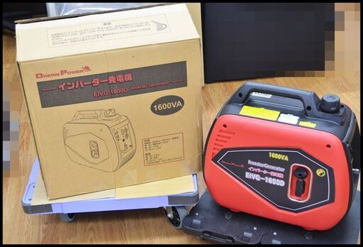 未使用 開封品 ナカトミ DREAM POWER インバーター発電機 EIVG-1600D