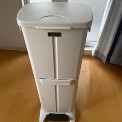 Tenma ペダル式ゴミ箱　2段