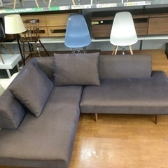 コーナーソファー　karimoku  UU40シリーズ　ダークネイビー