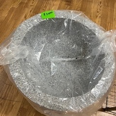 【在庫あり】餅つき用石臼 台付き30,000円 ※こちらの日時に合わせて下さる方