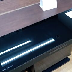 ☆ジモティ割あり☆ テレビ台 スピーカー付 H49.5×W110×D40 クリーニング