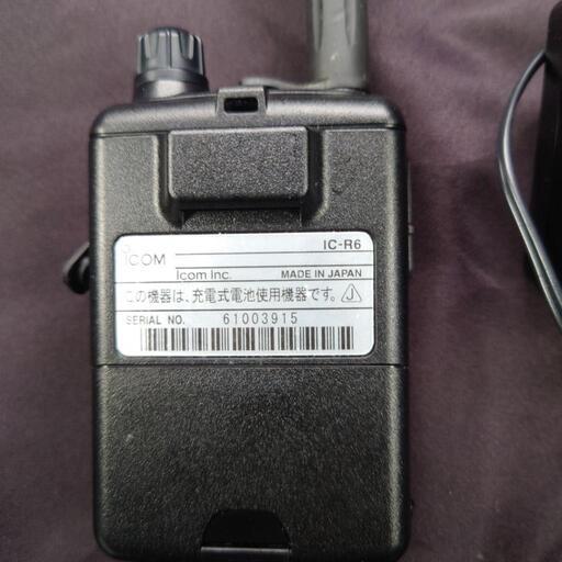 iCOM レシーバー　IC-R6